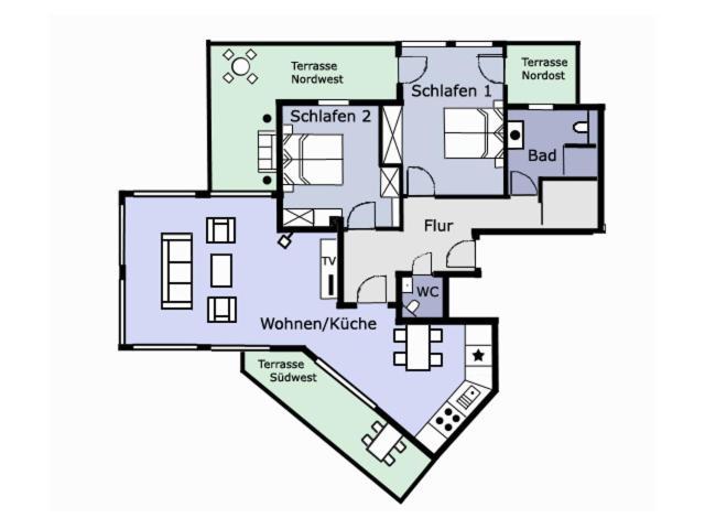 Appartement Meeresrauschen 바베 외부 사진